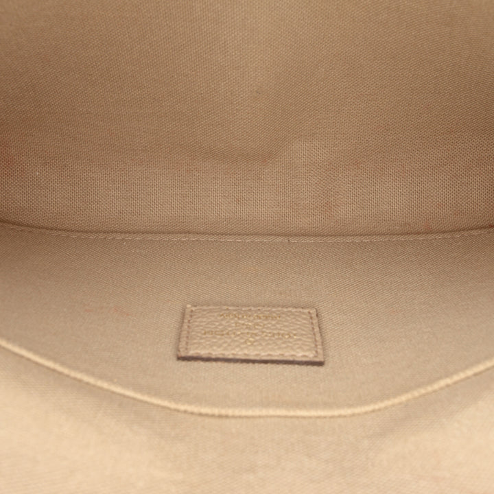 Pochette Felicie Monogram Empreinte Beige