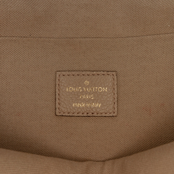 Pochette Felicie Monogram Empreinte Beige