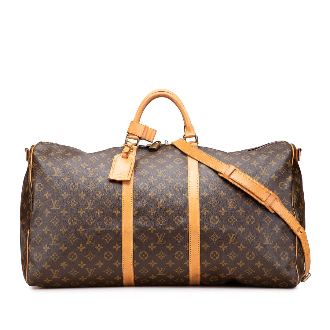 Monogram Keepall Bandouliere 60 Brown - Gaby Paris