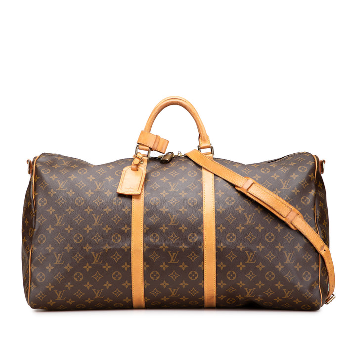 Monogram Keepall Bandouliere 60 Brown - Gaby Paris
