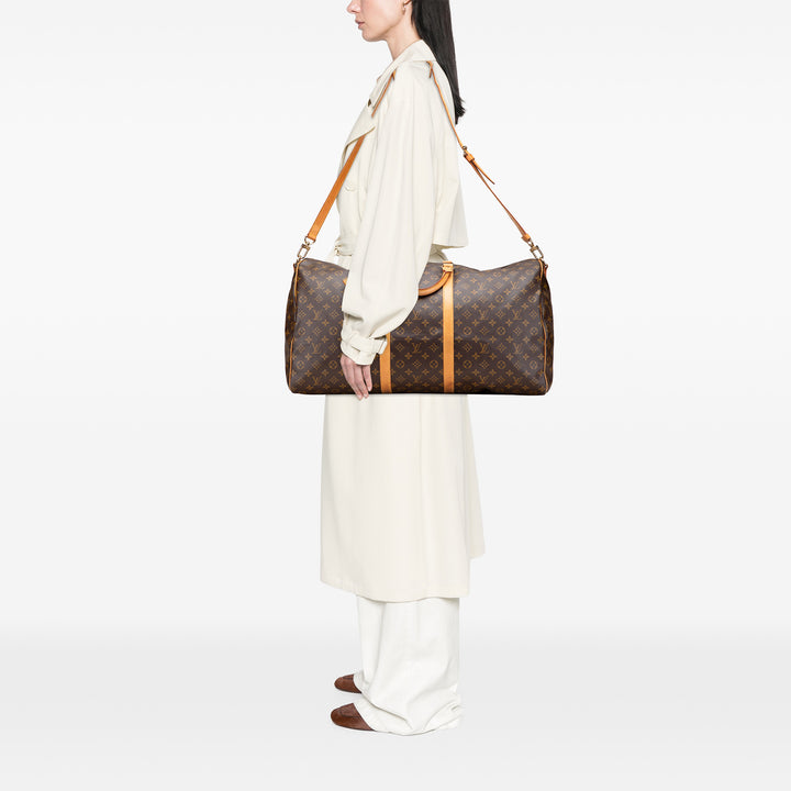 Monogram Keepall Bandouliere 60 Brown - Gaby Paris