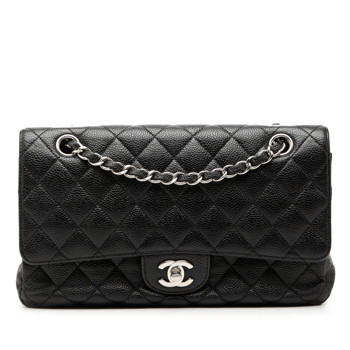 Chanel Medium Classic Caviar Double rabat
