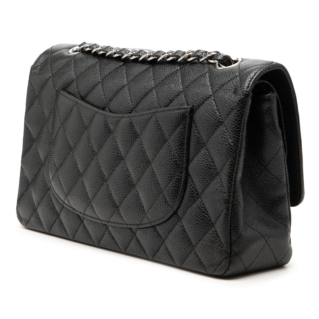 Chanel Medium Classic Caviar Double rabat