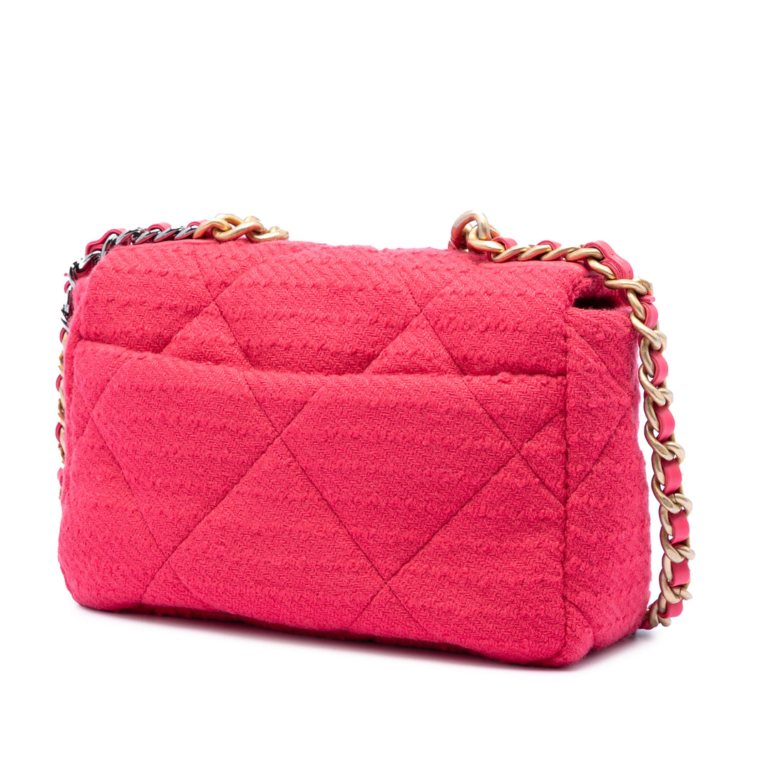 Chanel Medium Tweed 19 à rabat