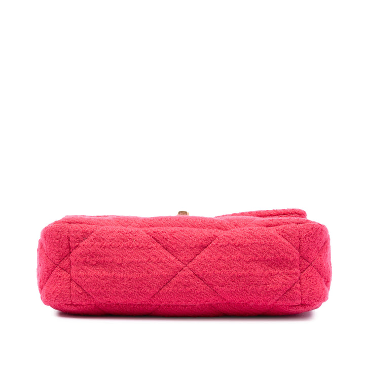 Chanel Medium Tweed 19 à rabat