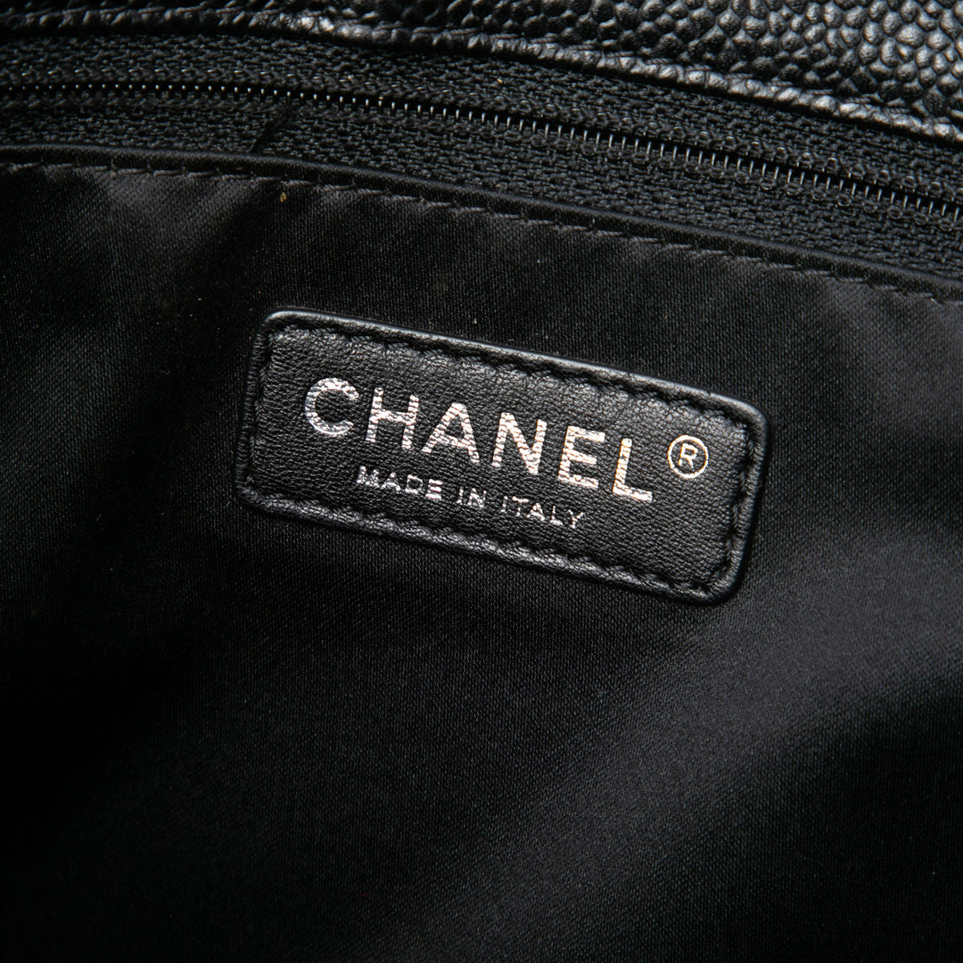 Chanel Cabas Cuir caviar Noir – vue 5 – GABY PARIS