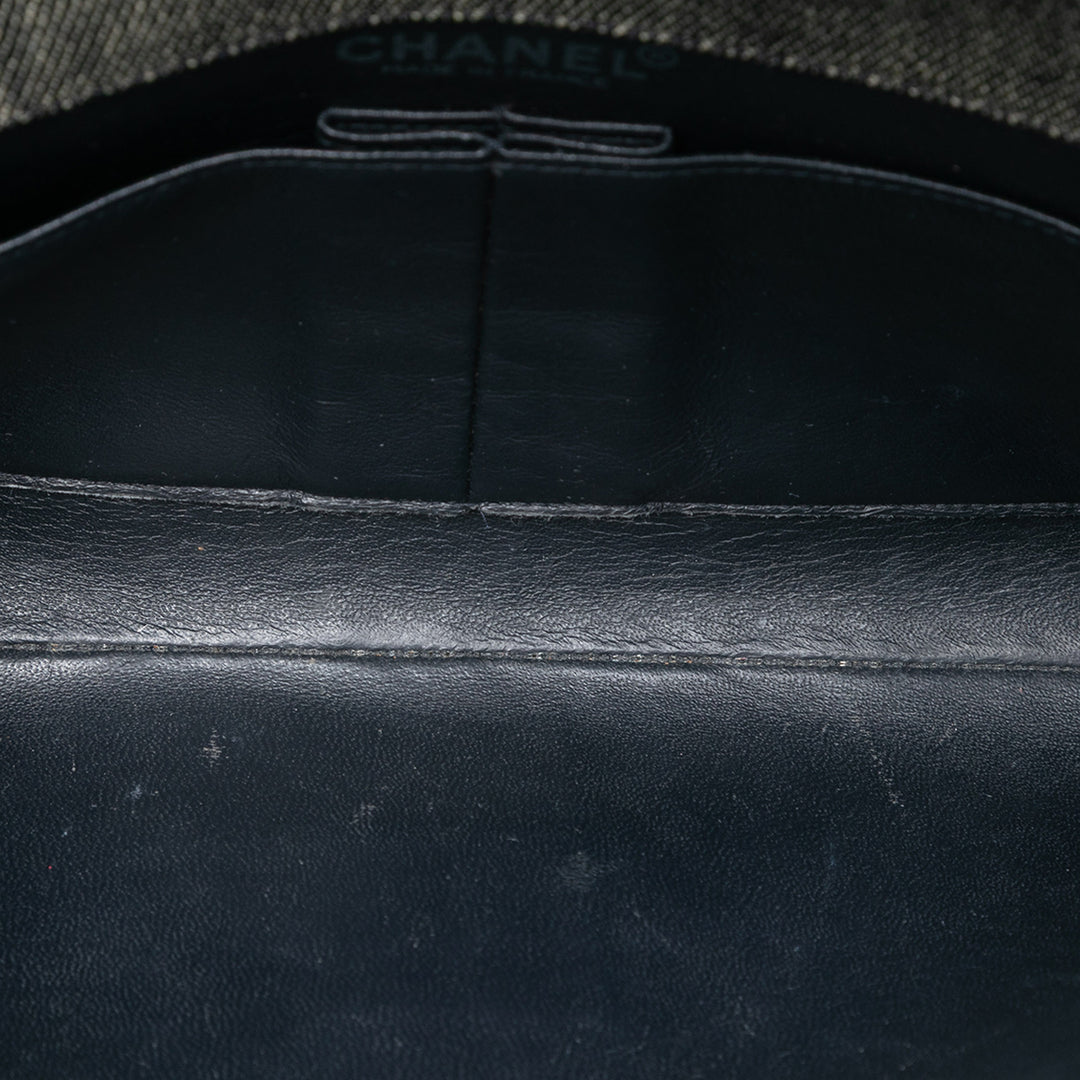 Chanel CC Choco Bar Jean Chain à rabat