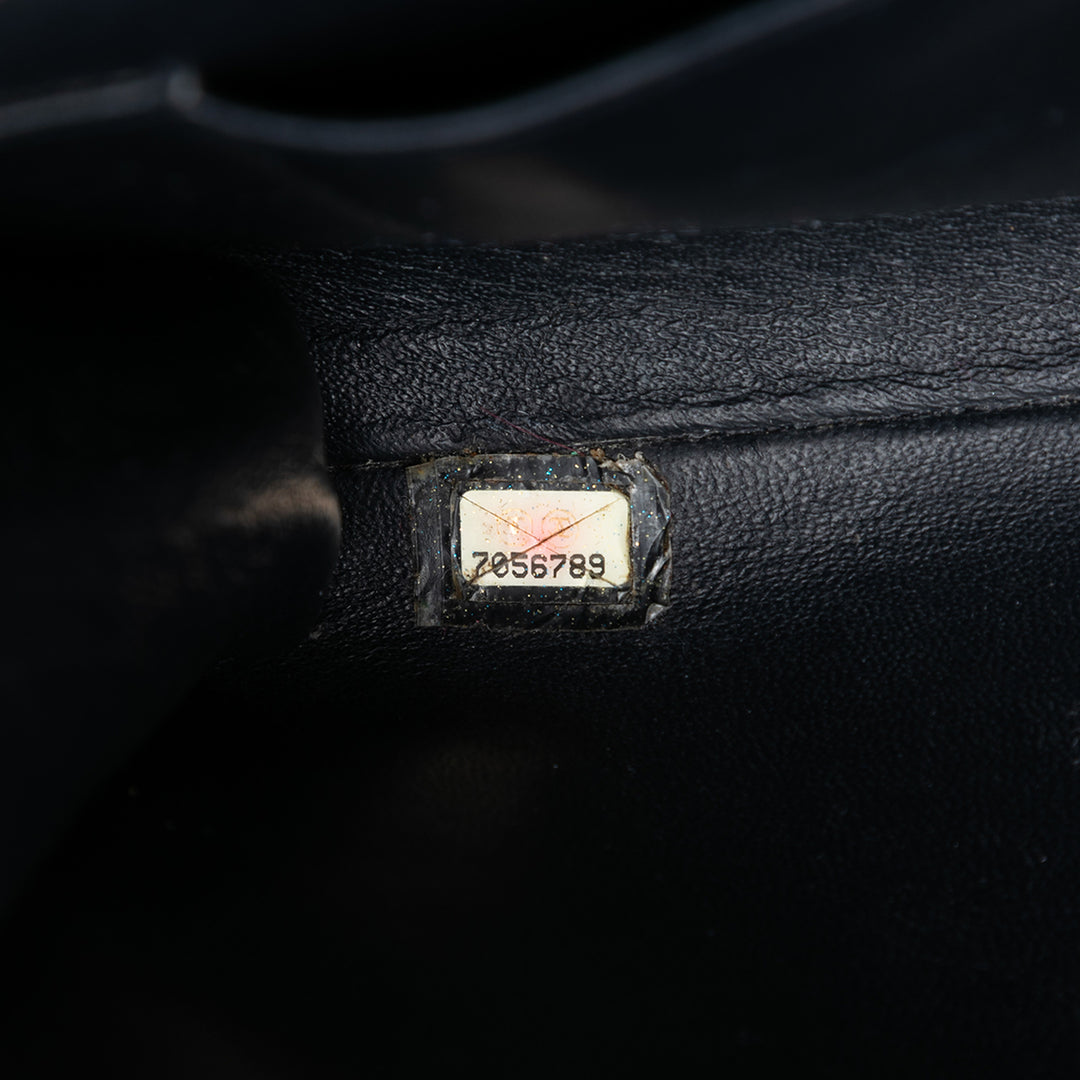 Chanel CC Choco Bar Jean Chain à rabat