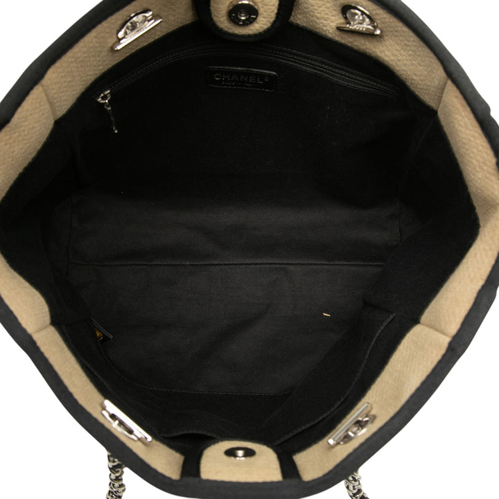 Chanel Small Toile Deauville Cabas