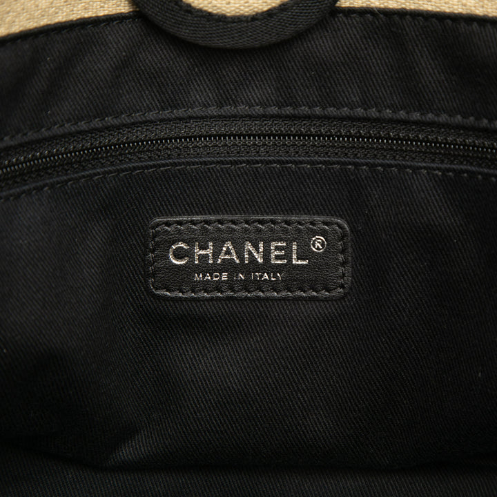 Chanel Small Toile Deauville Cabas