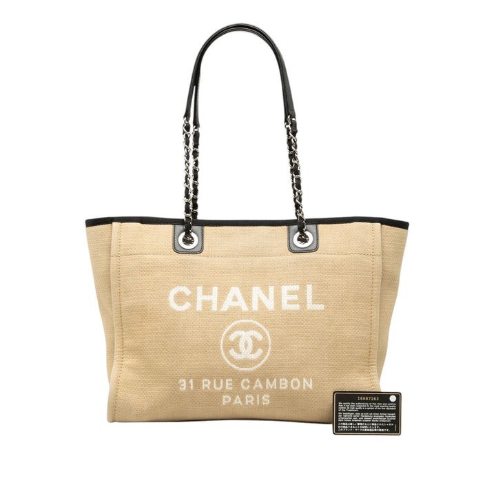 Chanel Small Toile Deauville Cabas