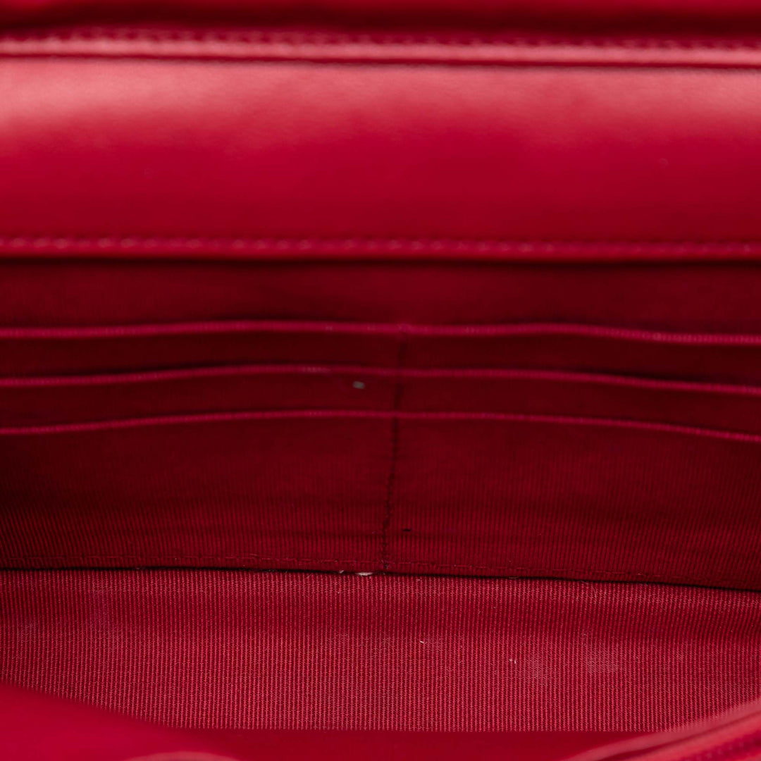 Chanel CC Matelassé Cuir d’agneau Wallet on Chain