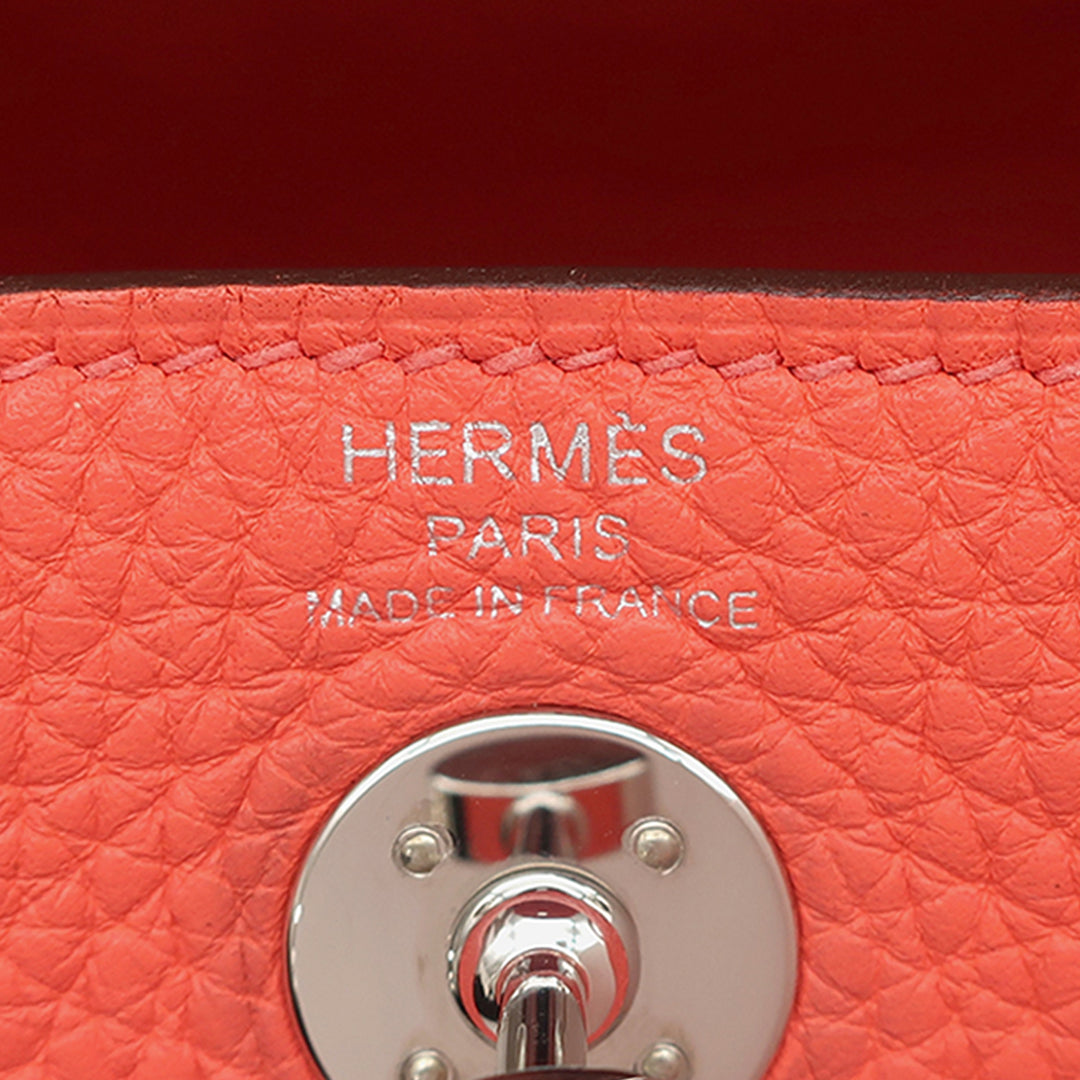 Hermès Lindy 20 Mini Cuir Clémence