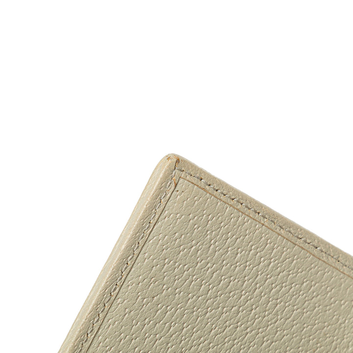 Leather Ophidia Wallet on Chain White - Gaby Paris