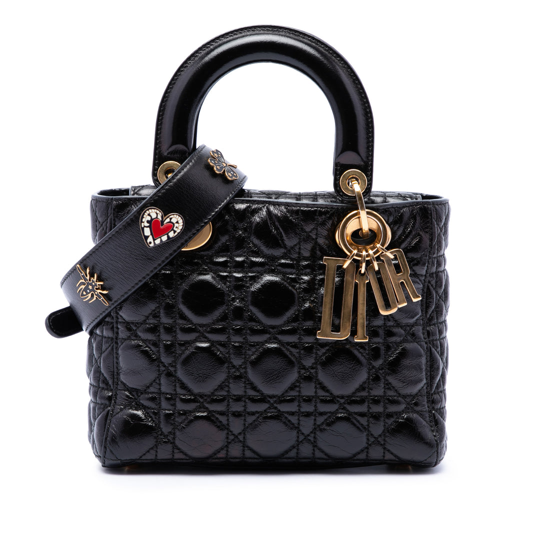 Dior Lady Dior froissé Cannage My ABCDior Petit Cuir