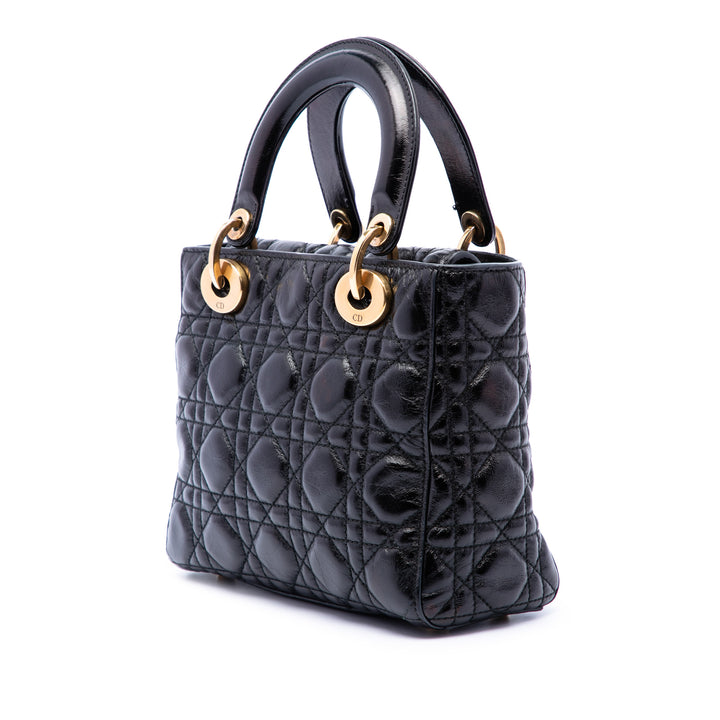 Dior Lady Dior froissé Cannage My ABCDior Petit Cuir
