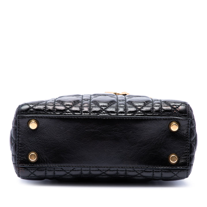 Dior Lady Dior froissé Cannage My ABCDior Petit Cuir
