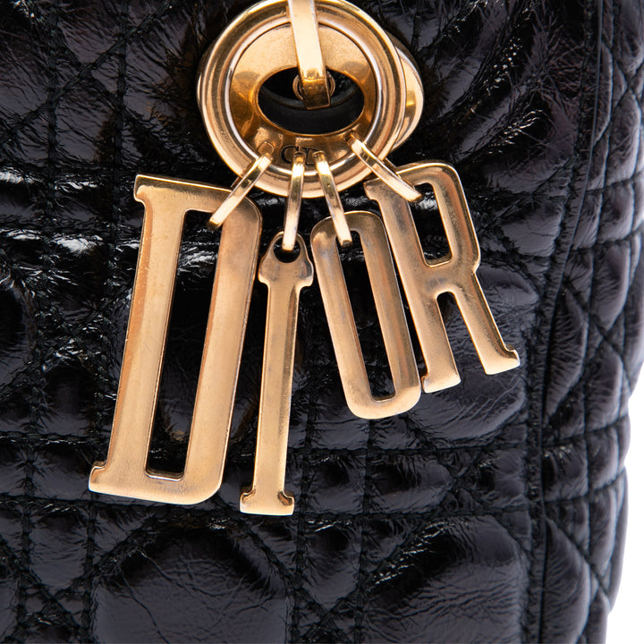 Dior Lady Dior froissé Cannage My ABCDior Petit Cuir