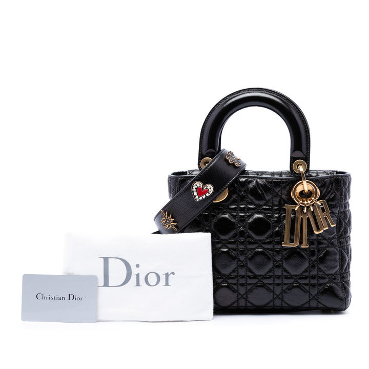 Dior Lady Dior froissé Cannage My ABCDior Petit Cuir