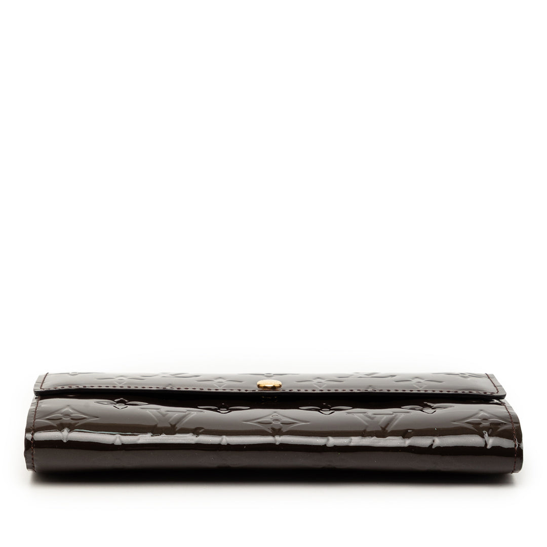 Louis Vuitton Monogram Vernis Sarah Portefeuille
