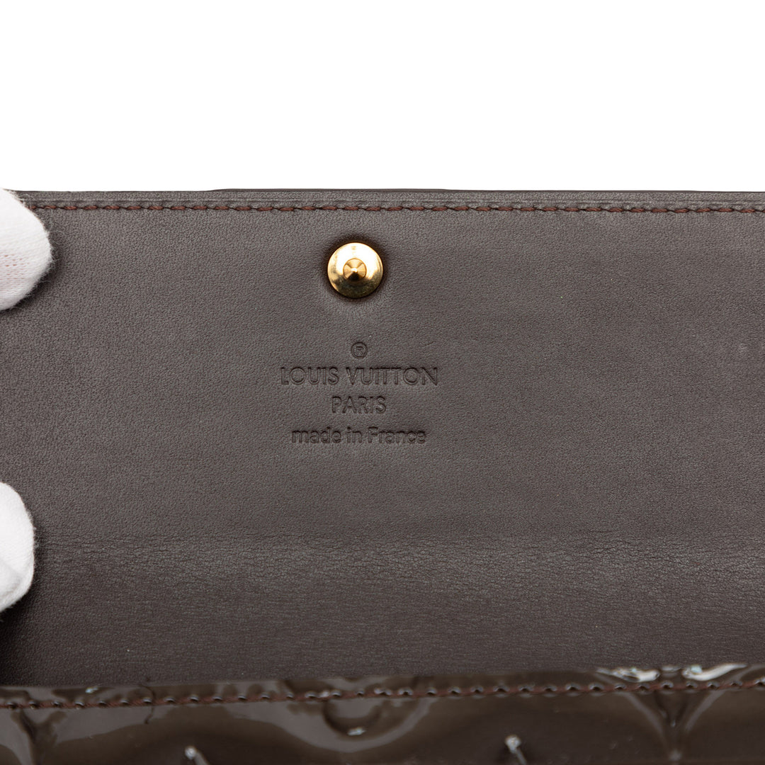Louis Vuitton Monogram Vernis Sarah Portefeuille