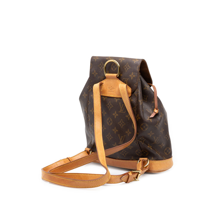 Louis Vuitton Montsouris PM Monogram Marron – vue 2 – GABY PARIS
