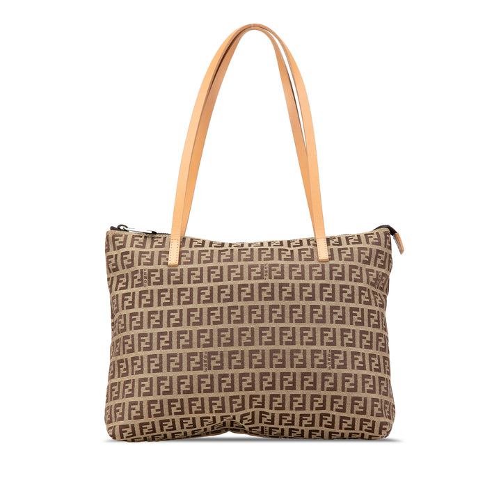 Zucchino Canvas Tote Brown - Gaby Paris