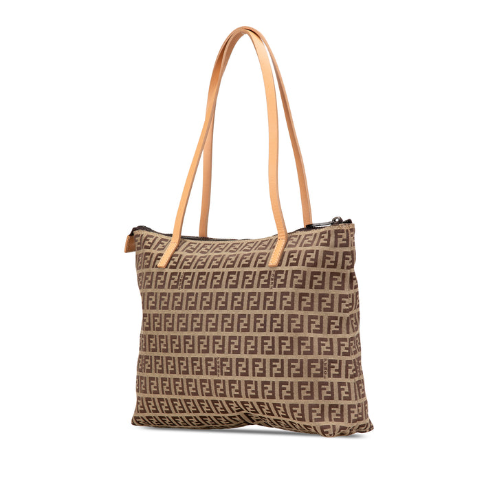 Zucchino Canvas Tote Brown - Gaby Paris