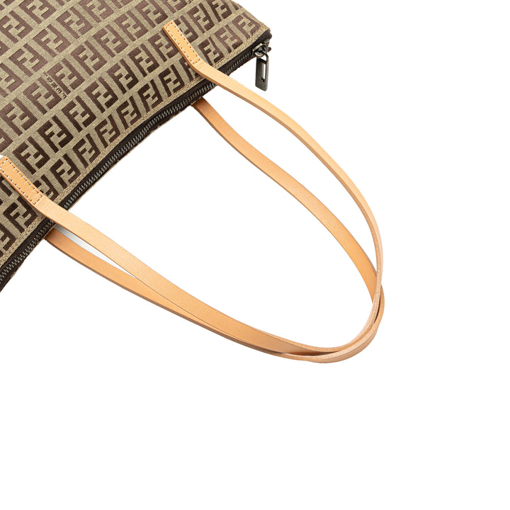 Zucchino Canvas Tote Brown - Gaby Paris