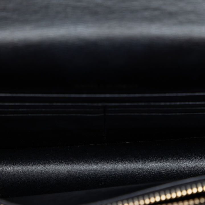 Saint Laurent Medium Daim et Cuir de veau Monogram Sunset sac à anse supérieure