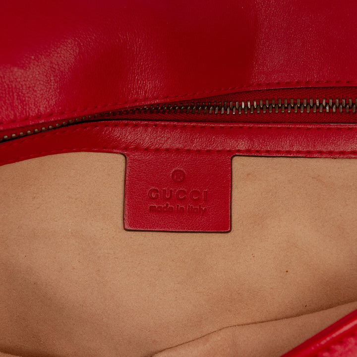 Gucci Medium GG Marmont Matelasse Cuir de veau Sac bandoulière