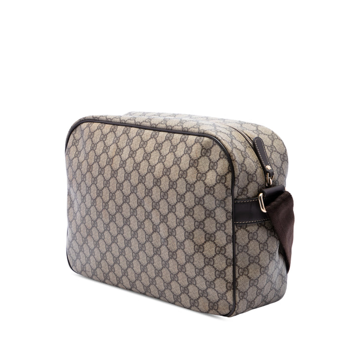 Gucci Sac bandoulière GG Supreme Beige – vue 2 – GABY PARIS