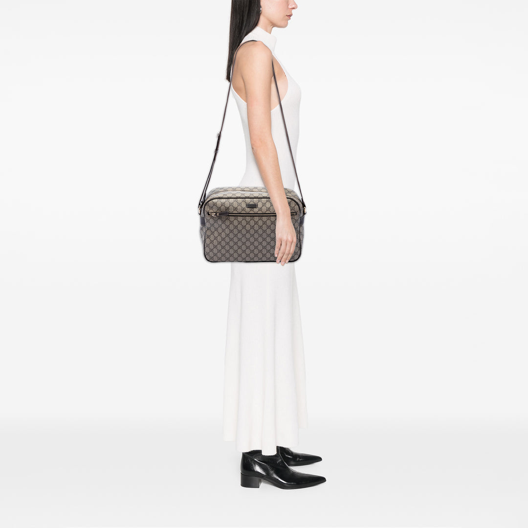 Gucci Sac bandoulière GG Supreme Beige – vue 6 – GABY PARIS