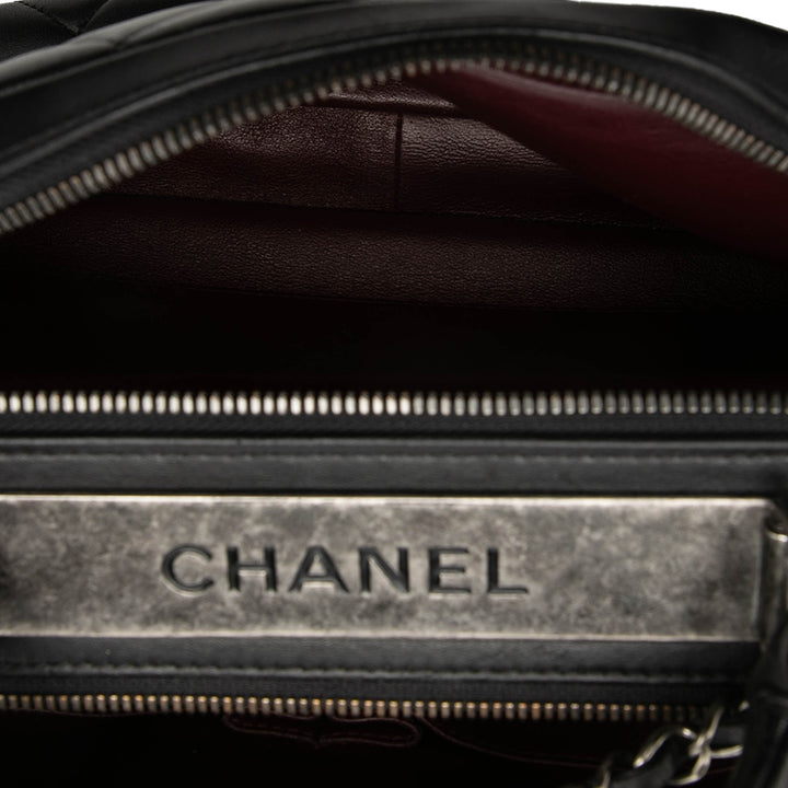 Chanel Medium Matelassé Cuir d’agneau Trendy CC Bowling Sac