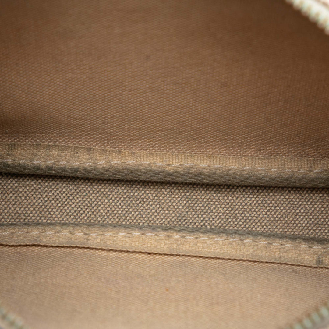 Pochette Accessoires Mini Damier Azur Blanc