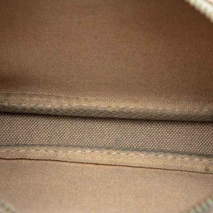 Pochette Accessoires Mini Damier Azur Blanc