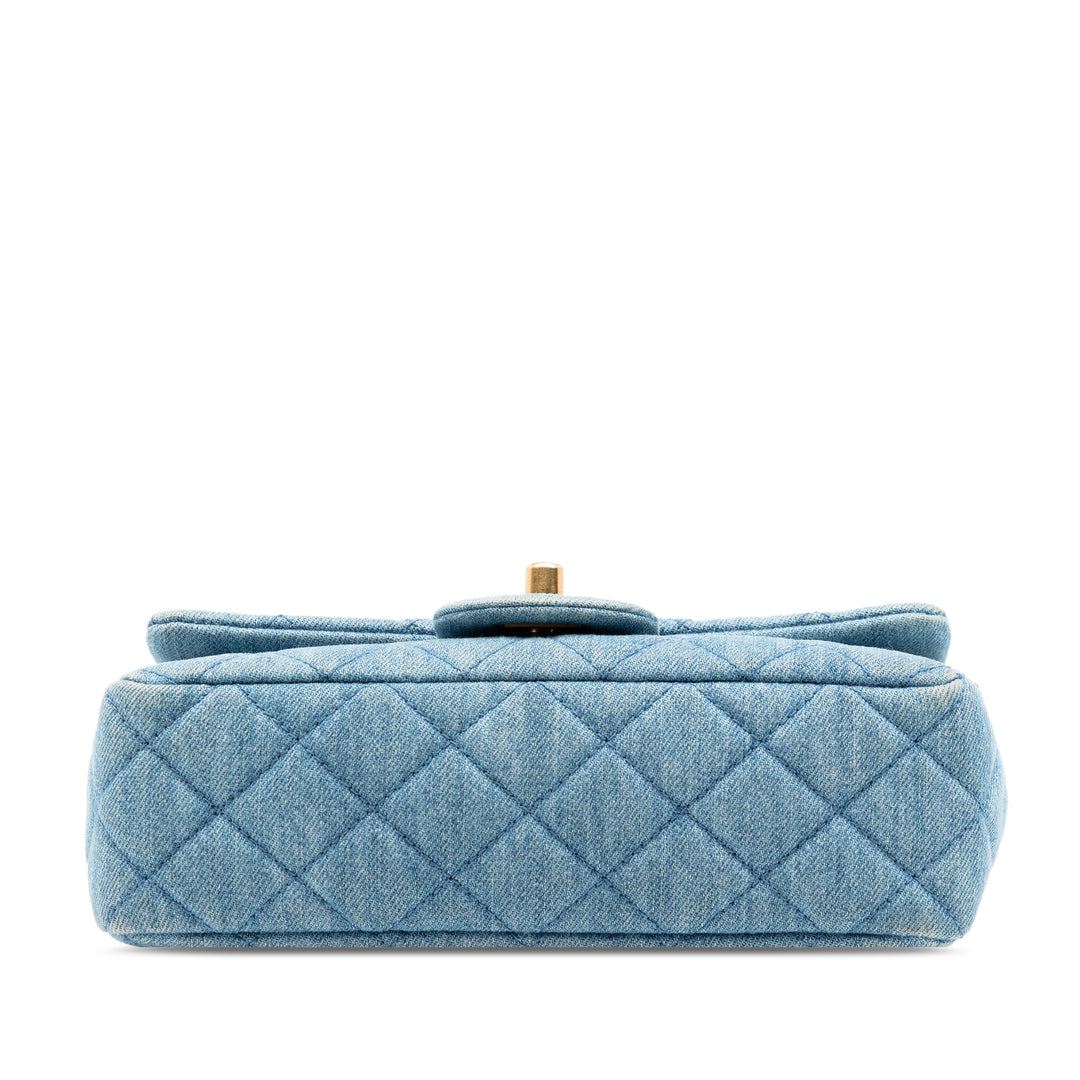 Chanel Mini Rectangular Classic Jean Perle Crush Simple rabat