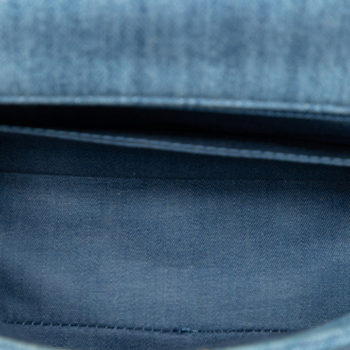 Chanel Mini Rectangular Classic Jean Perle Crush Simple rabat