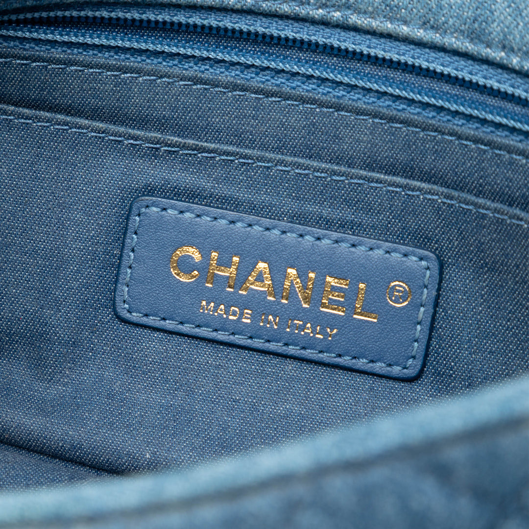 Chanel Mini Rectangular Classic Jean Perle Crush Simple rabat