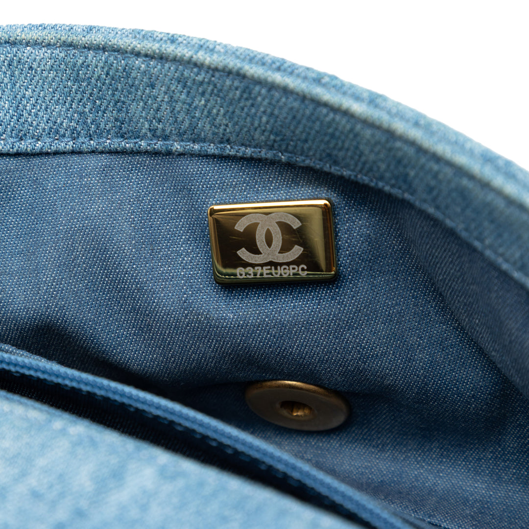 Chanel Mini Rectangular Classic Jean Perle Crush Simple rabat