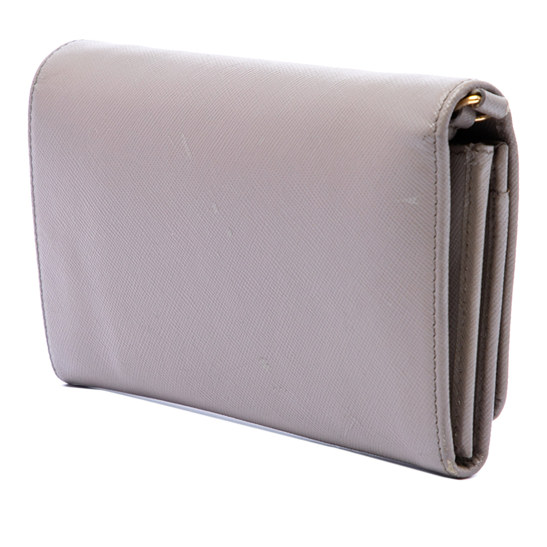Prada Saffiano Portefeuille on Strap