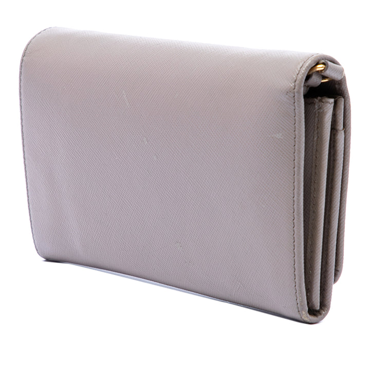Prada Saffiano Portefeuille on Strap