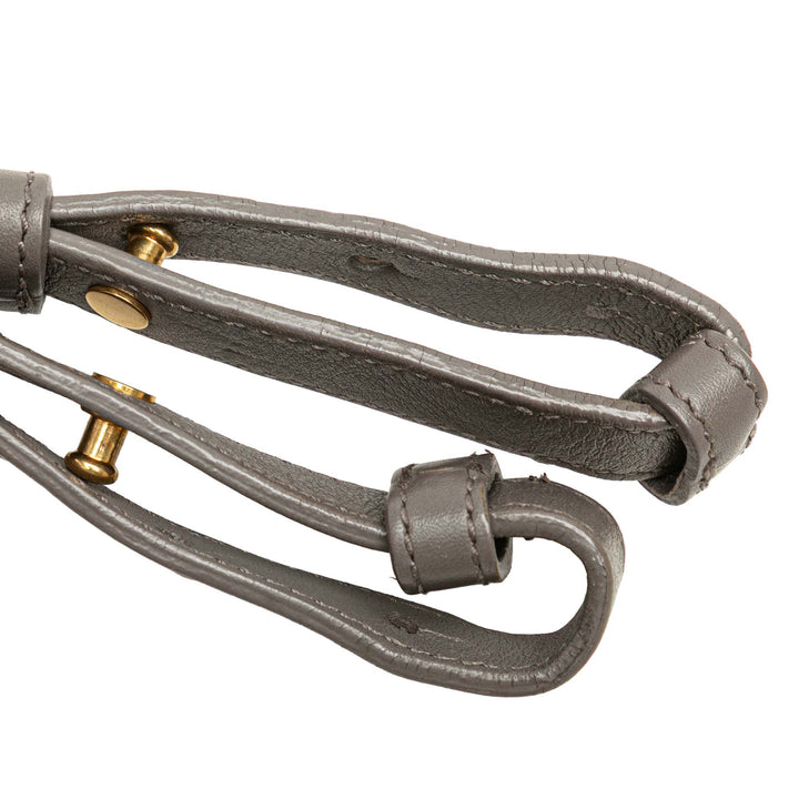 Saint Laurent Small Cuir Monogram Cabas Sac cartable Gris
