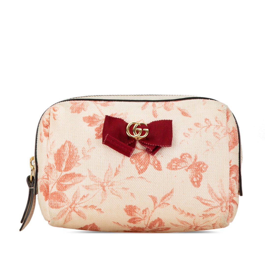 GG Marmont Herbarium Pouch Brown - Gaby Paris