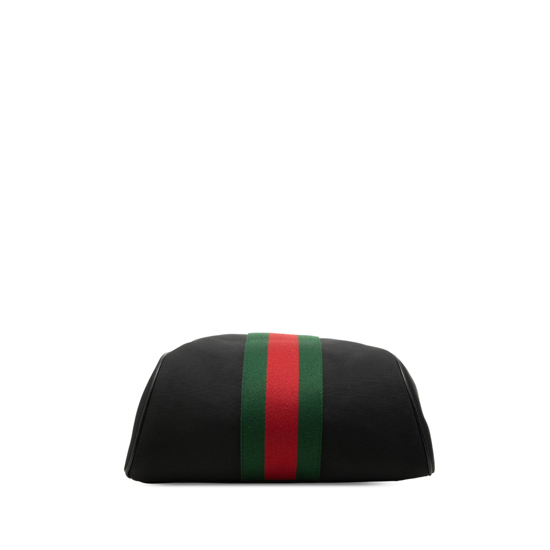 Gucci Techno Web Sac à dos Noir – vue 3 – GABY PARIS