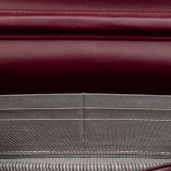 Chanel CC Matelassé Cuir verni Brilliant Wallet on Chain