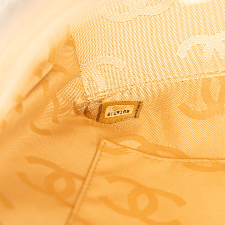 Chanel Small CC Cuir de veau Wild Stitch Cabas