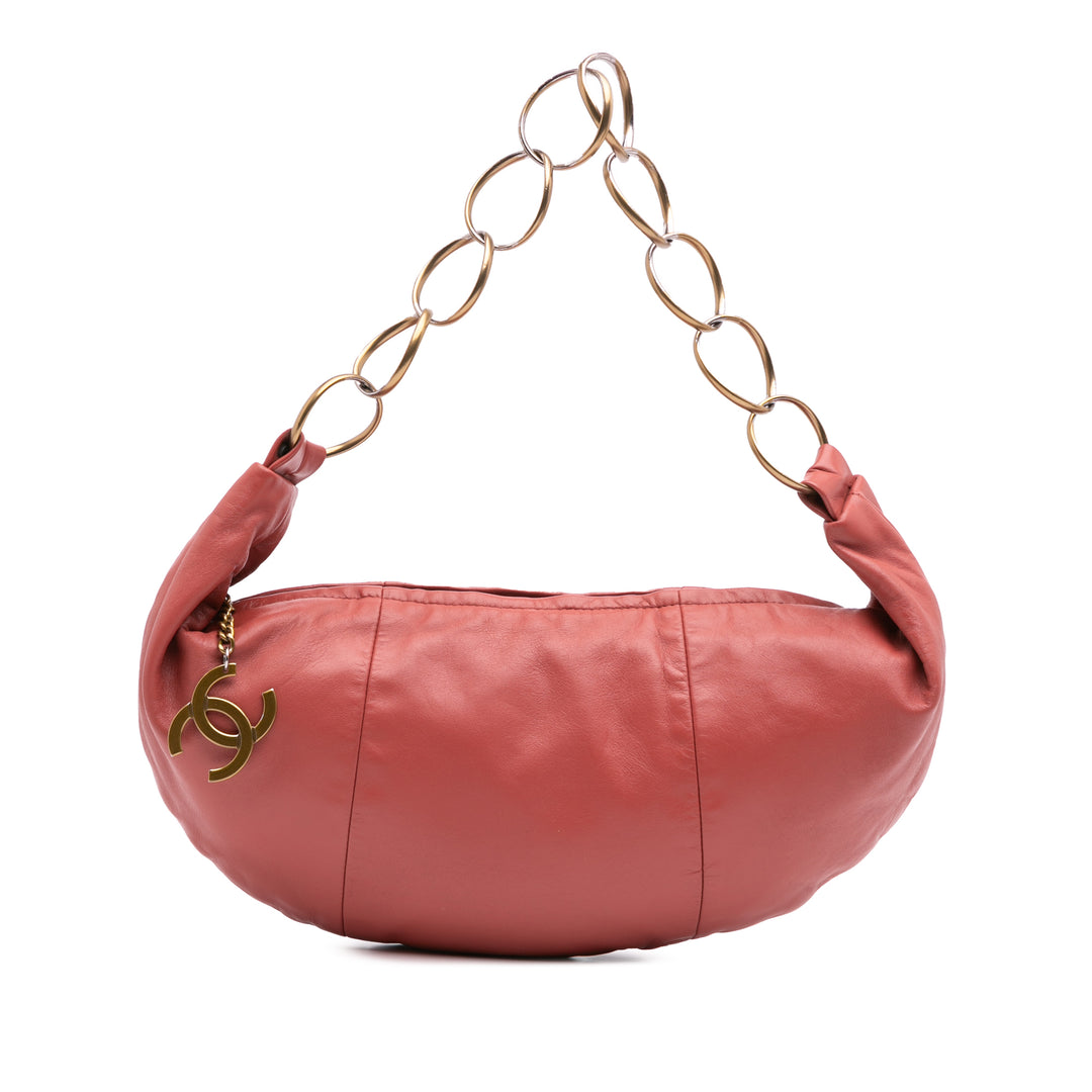 Lambskin CC Ring Hobo Red - Gaby Paris