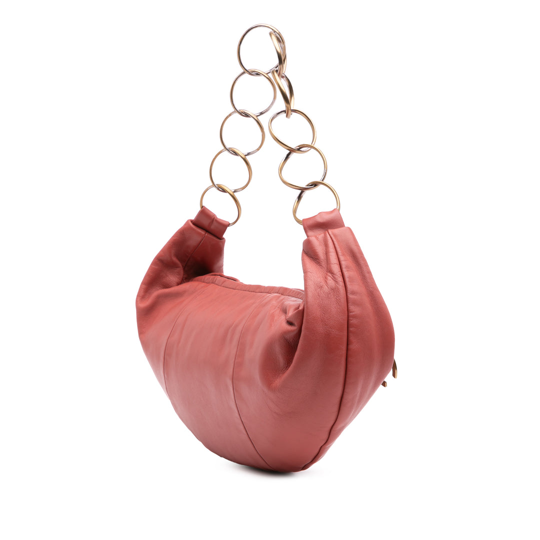 Lambskin CC Ring Hobo Red - Gaby Paris