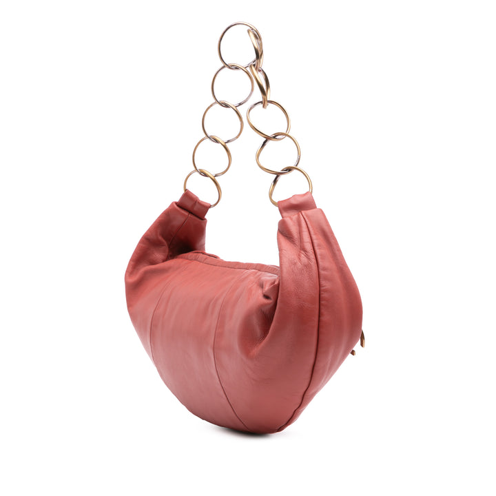 Lambskin CC Ring Hobo Red - Gaby Paris